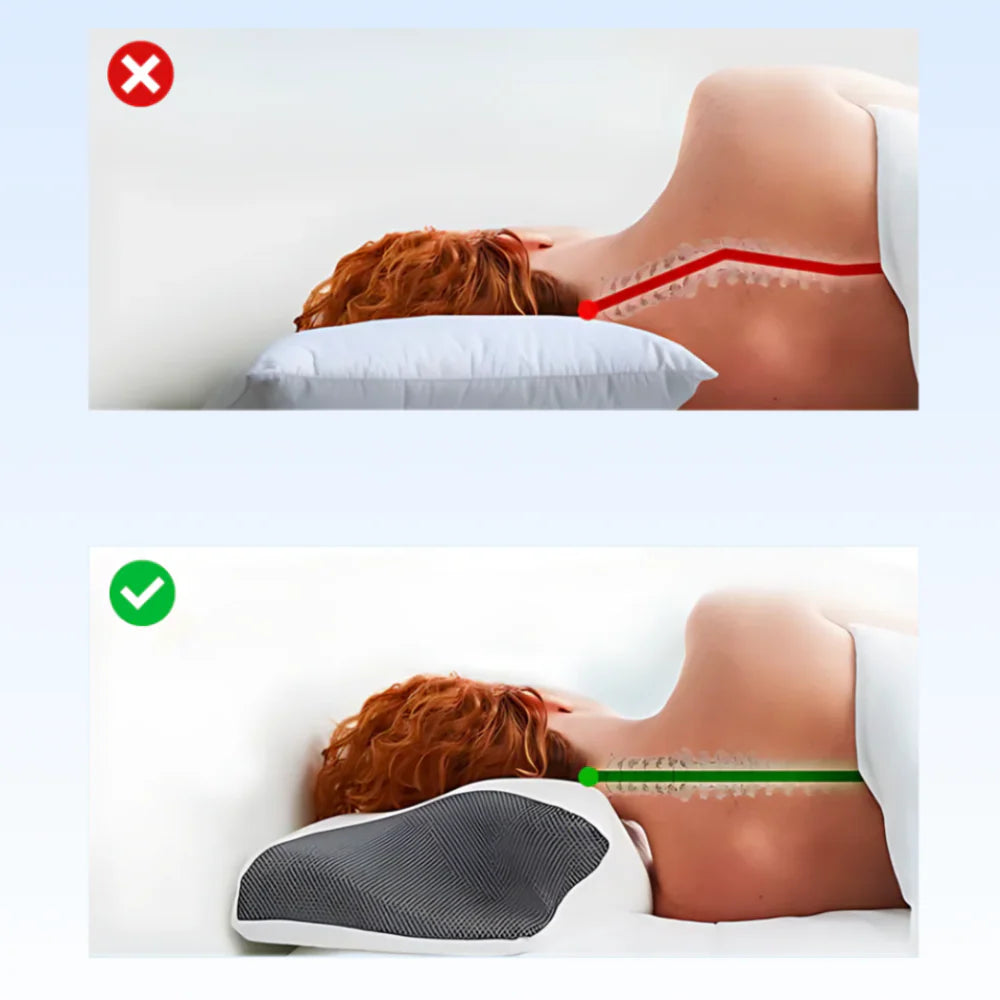 OrthoRest-Ergonomic Star Pillow For Neck Support