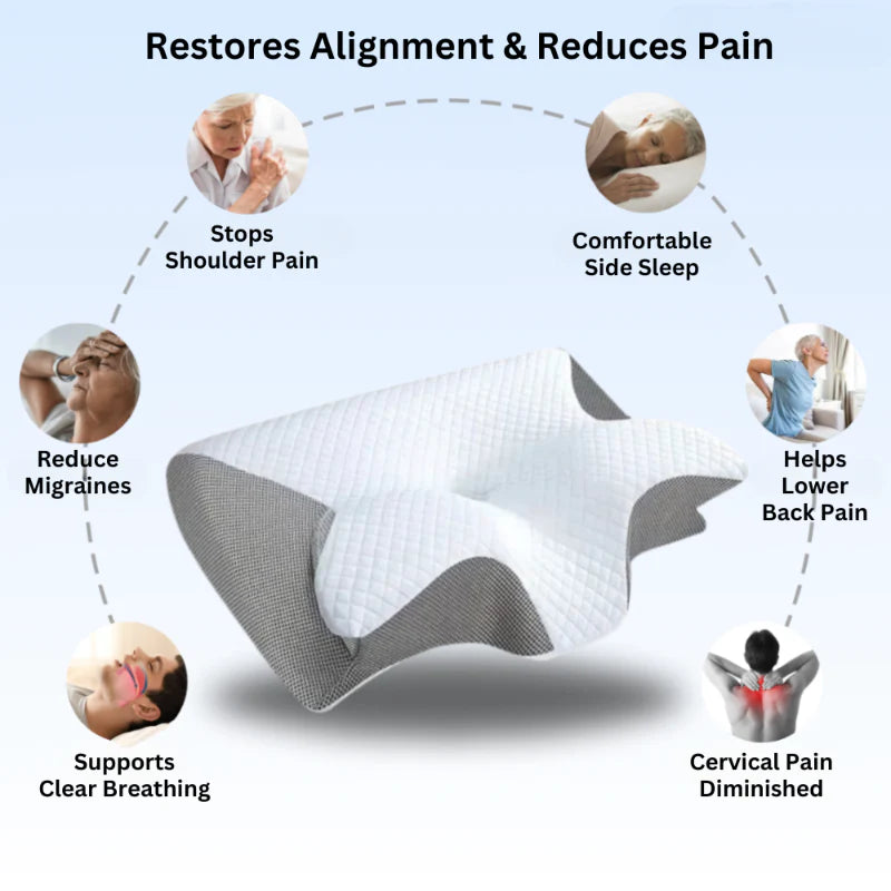 OrthoRest-Ergonomic Star Pillow For Neck Support