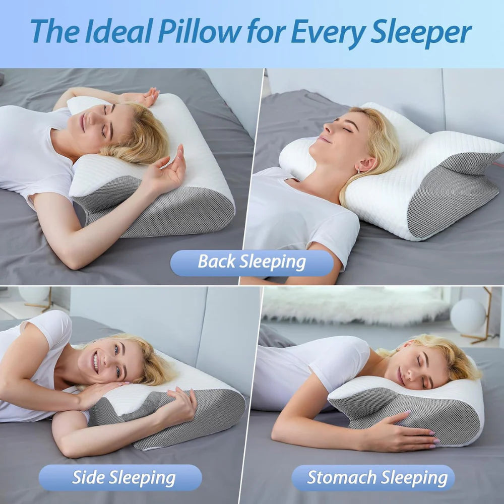 OrthoRest-Ergonomic Star Pillow For Neck Support
